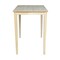 International Concepts Rectangle Solid Wood Top Table, Unfinished, 30 W, 42 L, 42 in H, Wood, Unfinished K-3042-42S - alternate 3